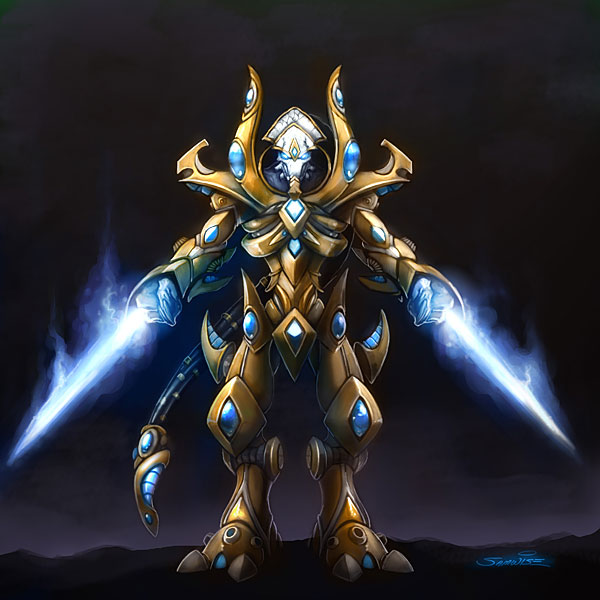 Star craft Protoss Zealot