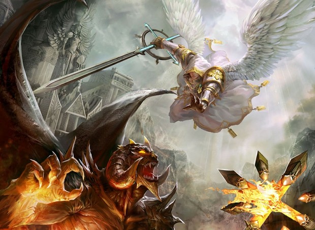 Angels vs Demons in Heroes might and magic