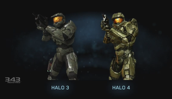 Halo 3 and Halo 4 comparison