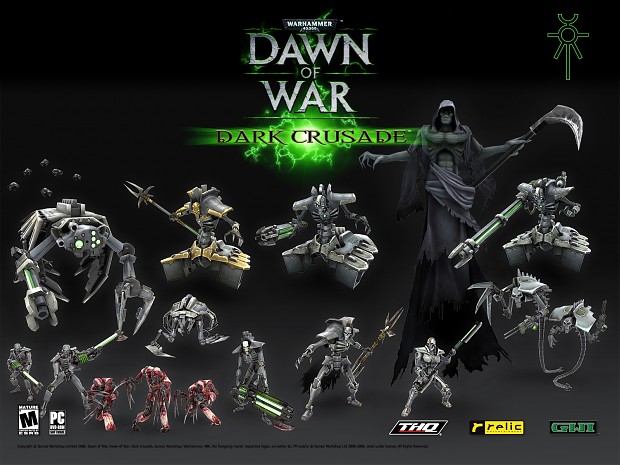 Necron army in Warhammer 40k Dawn of dark Crusade