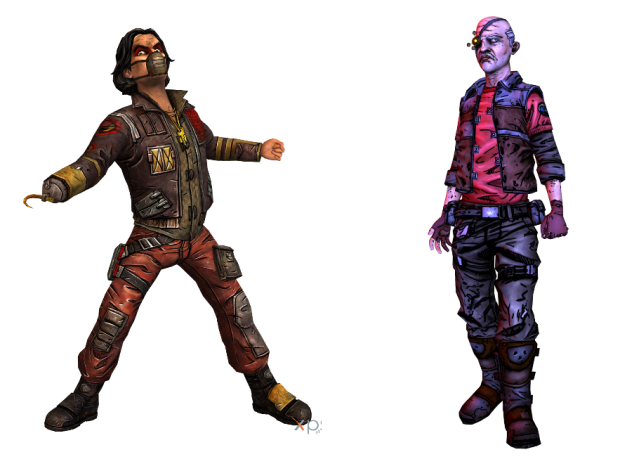 Tales From The Borderlands Mini 3D Models Pack