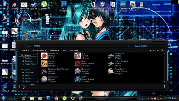 Windows 7 AlienWare Theme