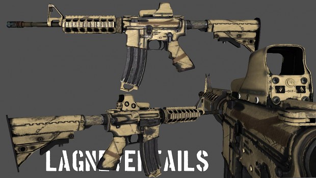 Update Develop013's W.B.P M4A1 Tactical Desert