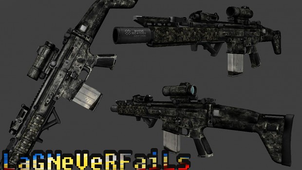 SCAR-H Weapons BiG Pack Texture Update