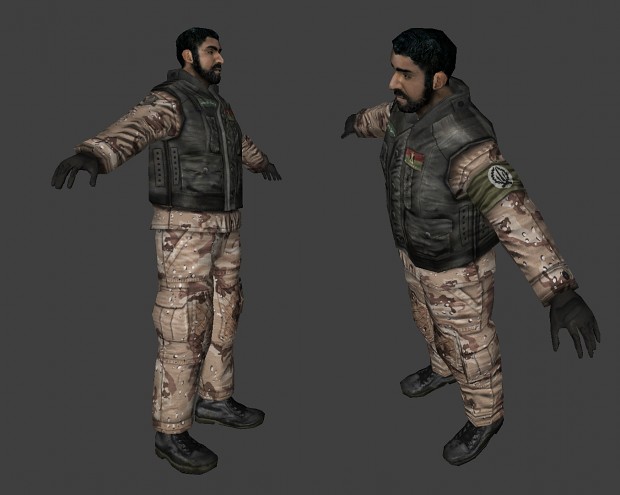 MEC 6-piece Desert Camo Test