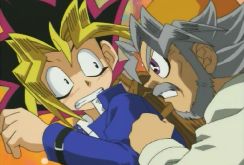 Yugi scared from his Grandpa image - PlushyMiku - IndieDB