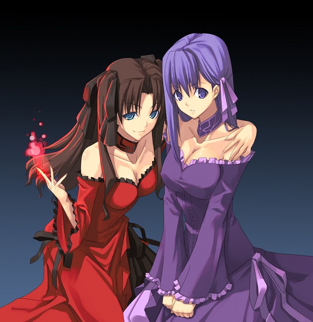 Rin Tohsaka and Sakura Matou