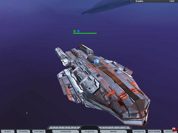 lantian assault frigate, new turrets added, two drone mines