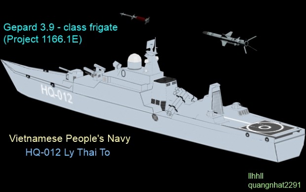 Gepard 3.9 class frigate