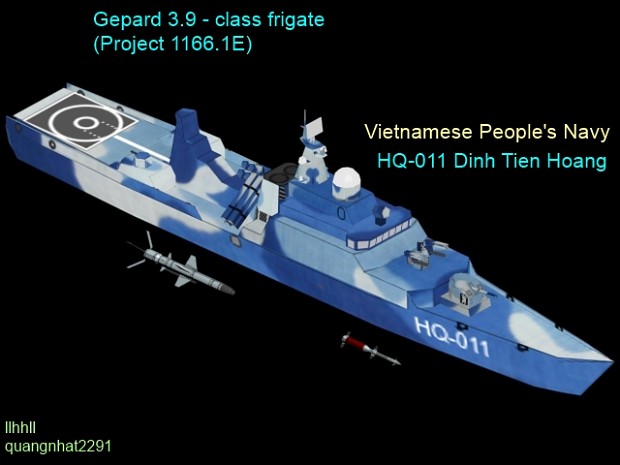 Gepard 3.9 class frigate