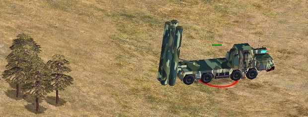 S-300 launcher in RoN game