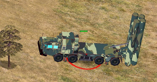 S-300 launcher in RoN game