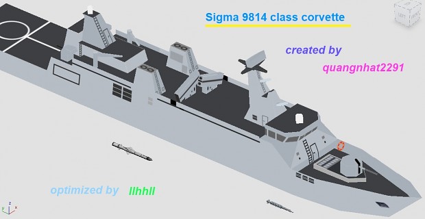 Sigma 9814 class corvette