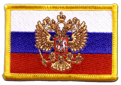 Russia with coat of arms