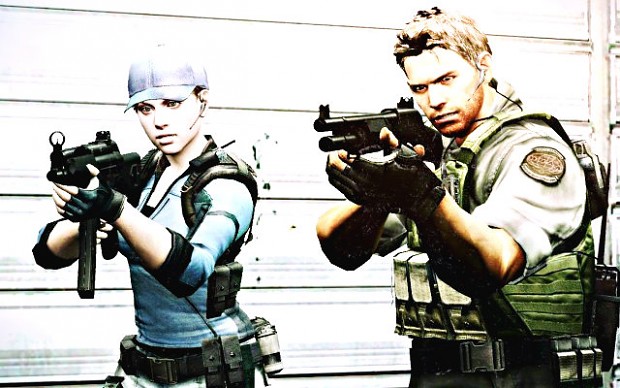 BSAA Chris Redfield and Jill Valentine