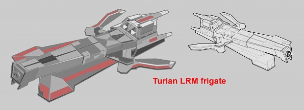 Turian LRM Frigate final concept