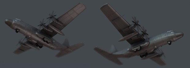 Cargo plane - Rust Work