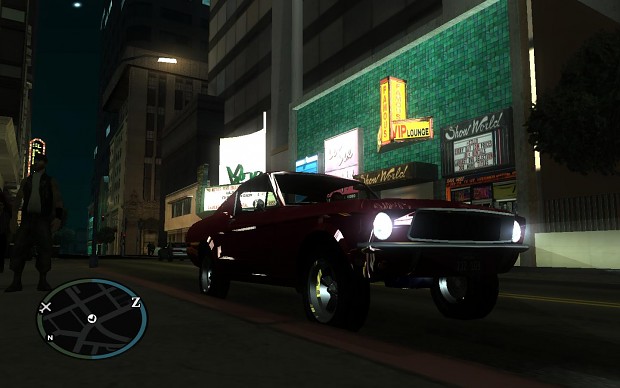 Just cruising in liberty city with 67'Mustang P2