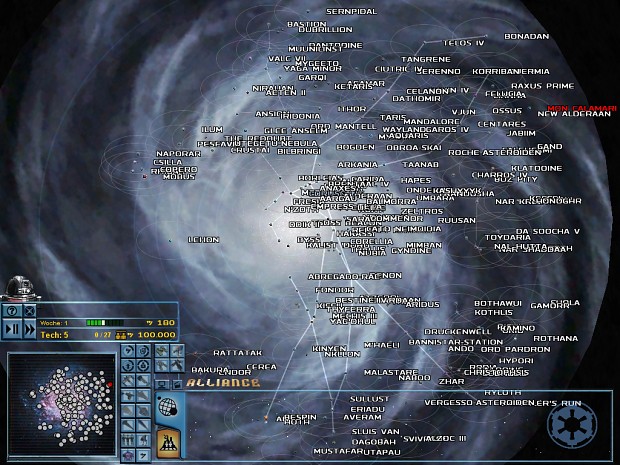 Custom Galaxy Map