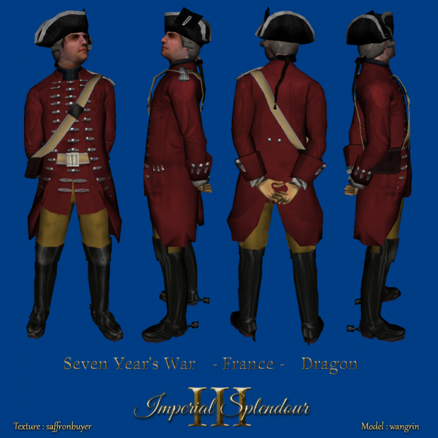 Seven Years' War - French cavalry