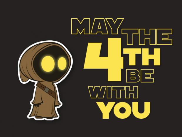 May the fourth be with you!