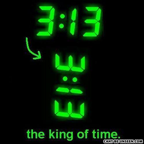 i am the king of time