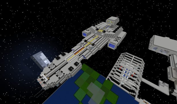 minecraft space ship