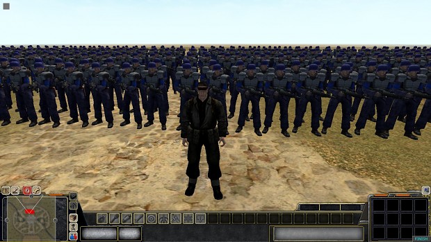 Solid Snake and his army, the snake brigade!!