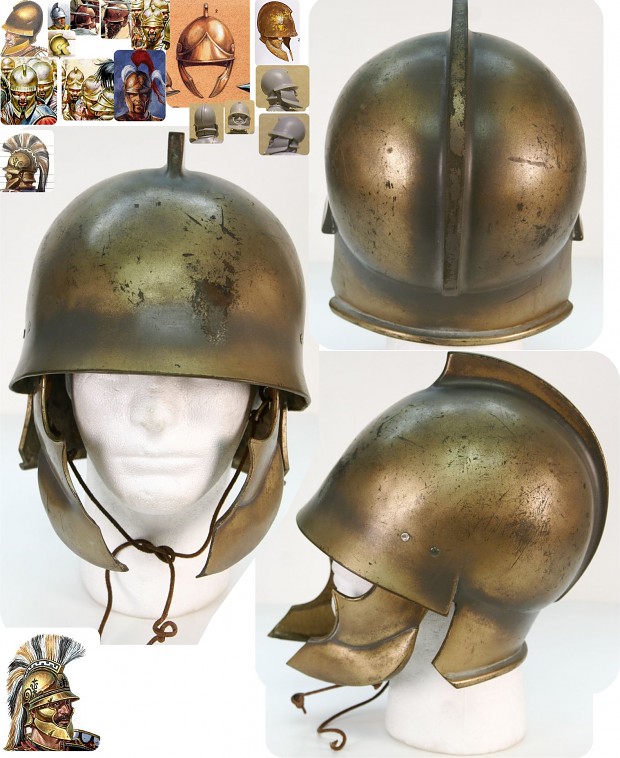 reference to thracian helmet