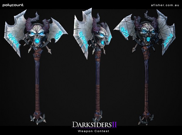 Darksiders II weapons