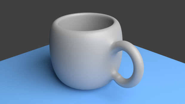 Coffee cup render