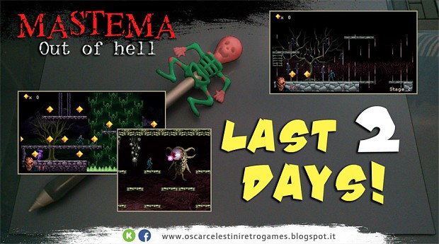 MASTEMA Out of hell kickstarter last 2 days