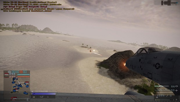 A-10  GAU-8 Avenger 30mm Strafing Run  !!!