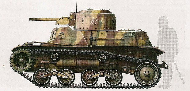 九七式軽装甲車　テケ　