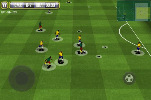 King Soccer - debug screenshot
