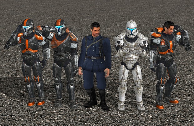 Republic Commando Variants