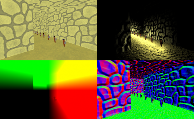 Further progress in deferred shading