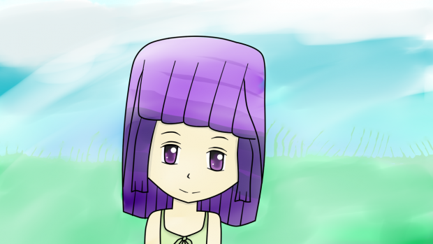 Higurashi - Rika Furude (With background)