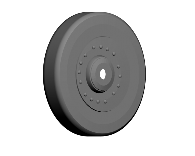 APC wheel 3d model