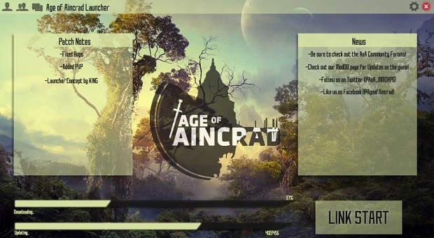 Age of Aincrad Launcher Concepts
