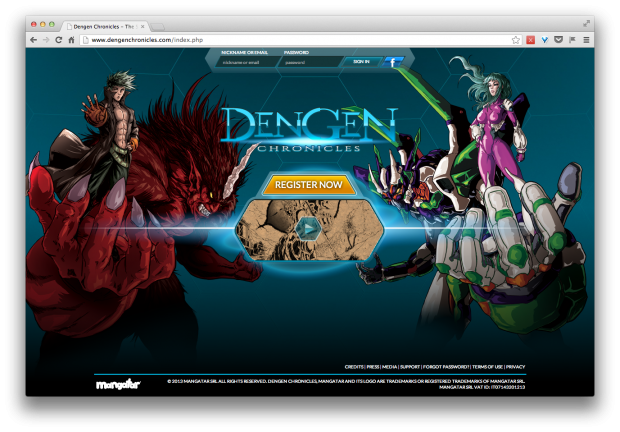 Dengen Chronicles homepage