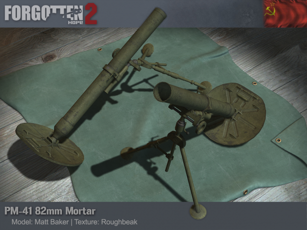 Forgotten Hope 2 | PM-41 82mm mortar