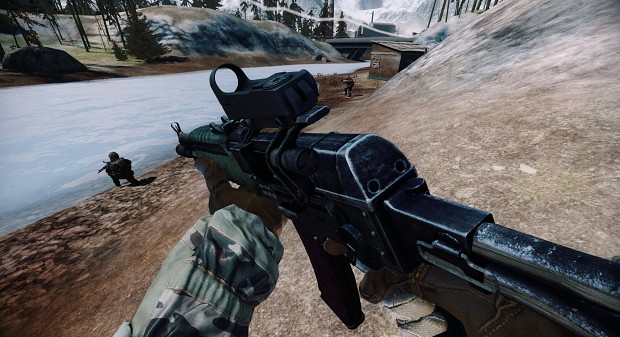 BF4 AEK-971 in-game