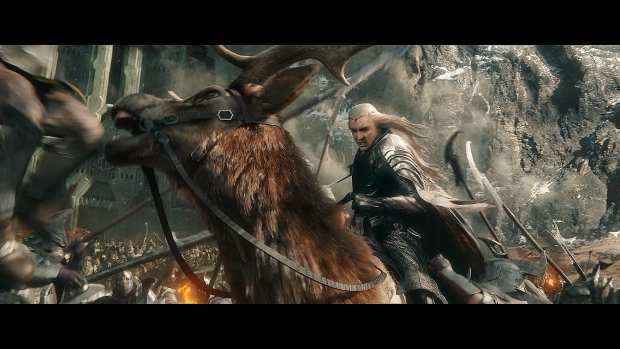 Thranduil in the battle.