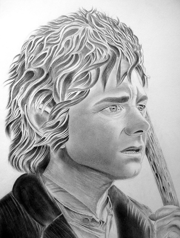 Bilbo portrait.