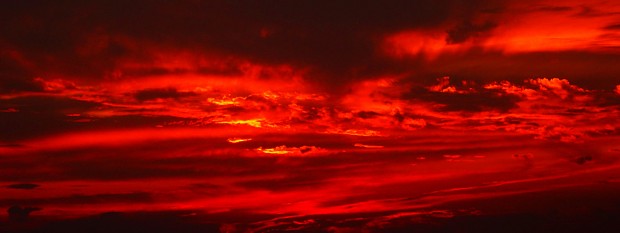 Fire Red Sky