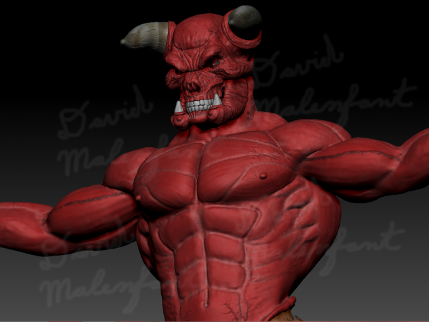 Baron of Hell High Definition 3d model