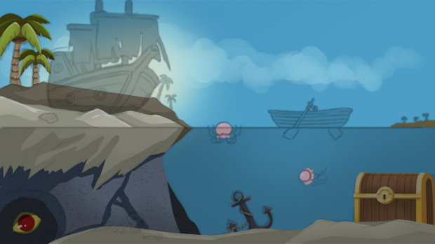 Pirate Background Concept