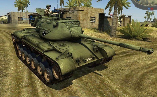 New M-47 Patton Tank