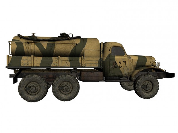 Zil-157 tanker WIP